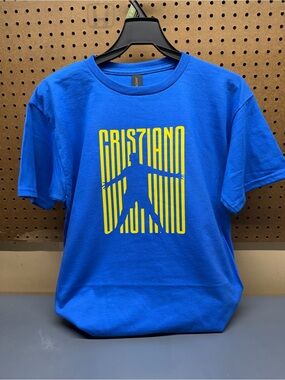 NEW Custom Made Cristiano Ronaldo T-Shirt, Adult & Youth sizes
